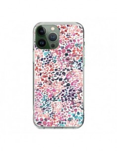 Coque iPhone 13 Pro Max Soft Nautical Watercolor Lines -...