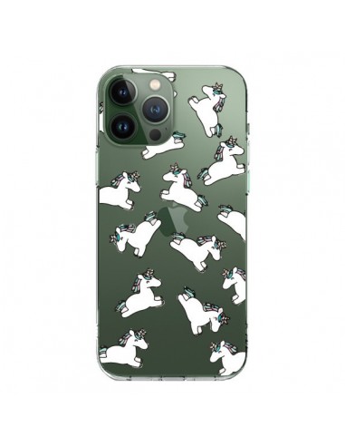 Coque iPhone 13 Pro Max Licorne Crinière Transparente - Nico