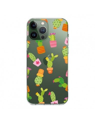 Coque iPhone 13 Pro Max Cactus Méli Mélo Transparente - Nico