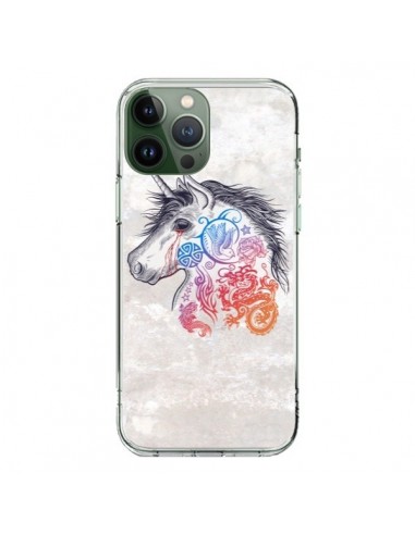 Cover iPhone 13 Pro Max Unicorno Muticolore - Rachel Caldwell