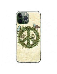 iPhone 13 Pro Max Case Peace and Love Nature Birds -...