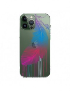 iPhone 13 Pro Max Case Plume Rainbow Clear - Rachel Caldwell
