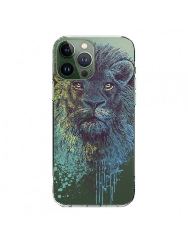 Coque iPhone 13 Pro Max Roi Lion King Transparente - Rachel Caldwell