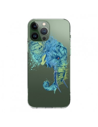 iPhone 13 Pro Max Case Elephant Clear - Rachel Caldwell