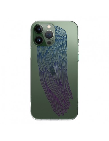 Coque iPhone 13 Pro Max Ailes d'Ange Angel Wings Transparente - Rachel Caldwell