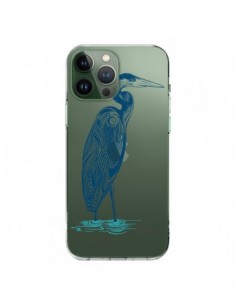 iPhone 13 Pro Max Case Heron Blue Bird Clear - Rachel...