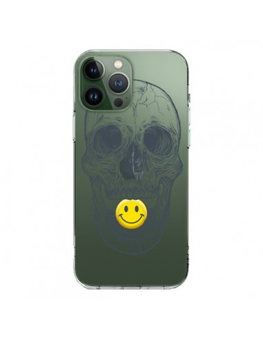 iPhone 13 Pro Max Case Skull Smile Clear - Rachel Caldwell