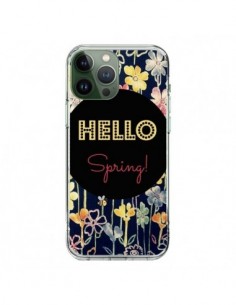 Cover iPhone 13 Pro Max Hello Spring Benvenuta Primavera...
