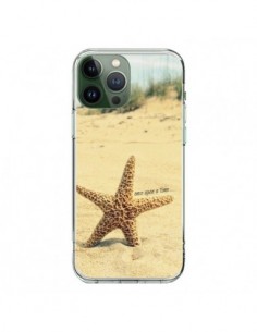 Coque iPhone 13 Pro Max Etoile de Mer Plage Beach Summer...