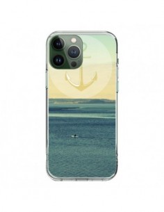 Coque iPhone 13 Pro Max Ancre Navire Bateau Summer Beach...