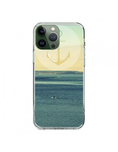 Coque iPhone 13 Pro Max Ancre Navire Bateau Summer Beach Plage - R Delean
