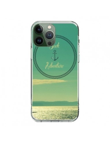 Coque iPhone 13 Pro Max See Adventure Aventure Ancre Navire Bateau - R Delean