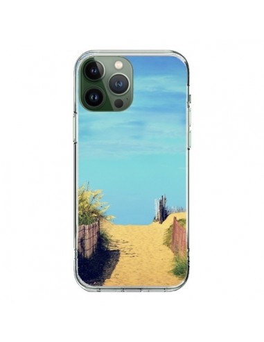 Cover iPhone 13 Pro Max Mare Sabbia Spiaggia- R Delean