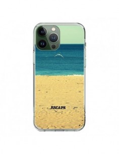 Cover iPhone 13 Pro Max Escape Mare Oceano Sabbia...