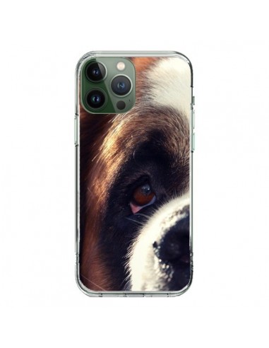 Coque iPhone 13 Pro Max Saint Bernard Chien Dog - R Delean