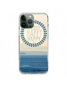 Coque iPhone 13 Pro Max Happy Day Mer Ocean Sable Plage...