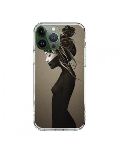 Coque iPhone 13 Pro Max Fille Pensive - Ruben Ireland