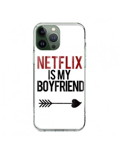 Coque iPhone 13 Pro Max Netflix is my Boyfriend - Rex Lambo
