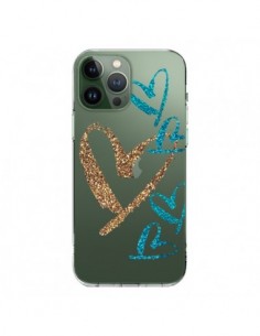 Coque iPhone 13 Pro Max Coeurs Heart Love Amour...