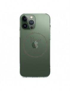 Coque iPhone 13 Pro Max Peace and Joy, Paix et Joie...