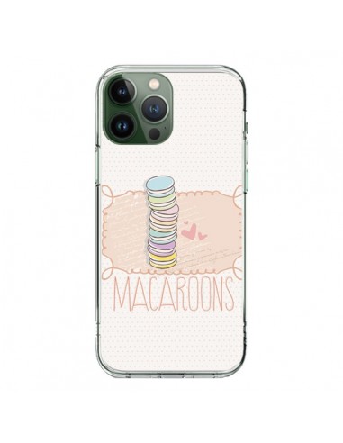 Coque iPhone 13 Pro Max Macaron Gateau - Sara Eshak