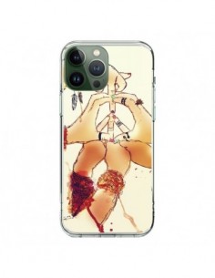 iPhone 13 Pro Max Case Peace and Love - Sara Eshak