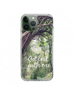Coque iPhone 13 Pro Max Get lost with him Paysage Foret...