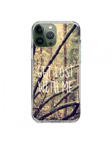 Coque iPhone 13 Pro Max Get lost with me foret - Tara Yarte