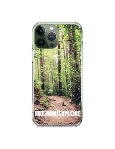 Coque iPhone 13 Pro Max Hike Run Explore Paysage Foret - Tara Yarte