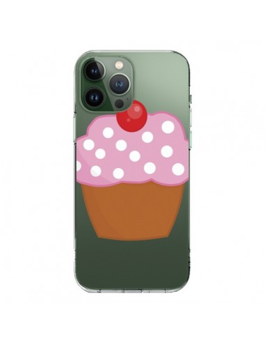 Coque iPhone 13 Pro Max Cupcake Cerise Transparente - Yohan B.