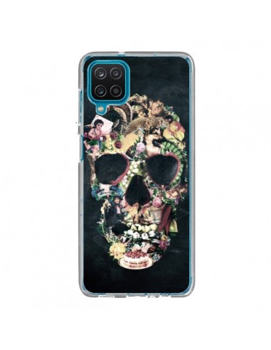 Coque Samsung Galaxy A12 et M12 Skull Vintage Tête de Mort - Ali Gulec