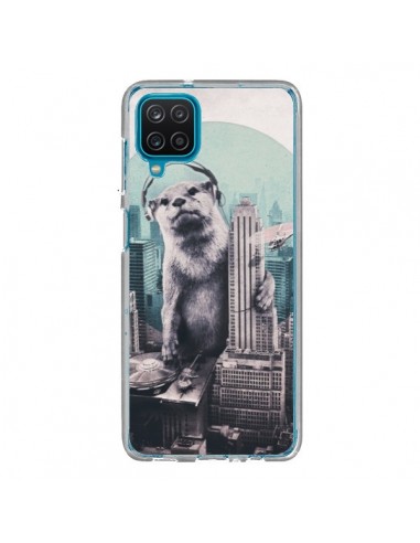 Coque Samsung Galaxy A12 et M12 Loutre Dj New York - Ali Gulec