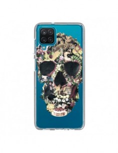 Coque Samsung Galaxy A12 et M12 Skull Vintage Tête de...