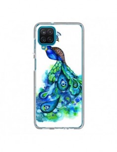 Coque Samsung Galaxy A12 et M12 Paon Multicolore - Annya Kai