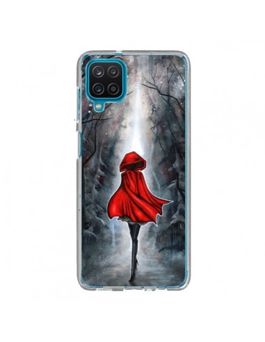 Coque Samsung Galaxy A12 et M12 Le Petit Chaperon Rouge Bois - Annya Kai