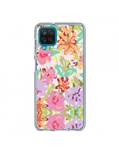 Coque Samsung Galaxy A12 et M12 Fleurs Botanical - AlekSia