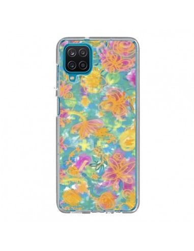 Coque Samsung Galaxy A12 et M12 Printemps Fleurs - AlekSia