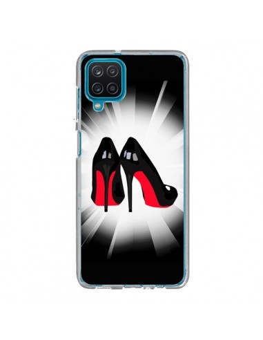 Coque Samsung Galaxy A12 et M12 Chaussures Semelles Rouges Red Soles Femme - Aurelie Scour