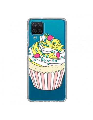 Coque Samsung Galaxy A12 et M12 Cupcake Dessert Transparente - Asano Yamazaki