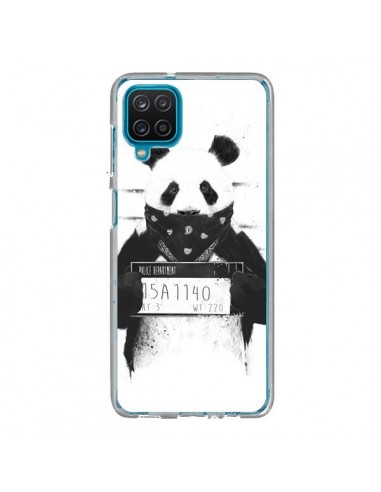 Coque Samsung Galaxy A12 et M12 Bad Panda Prison - Balazs Solti