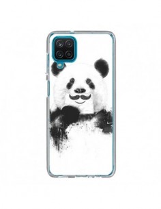 Coque Samsung Galaxy A12 et M12 Funny Panda Moustache...