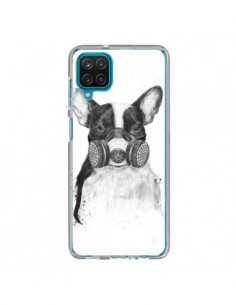 Coque Samsung Galaxy A12 et M12 Tagueur Bulldog Dog Chien...