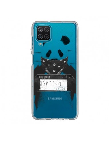 Coque Samsung Galaxy A12 et M12 Bad Panda Transparente - Balazs Solti