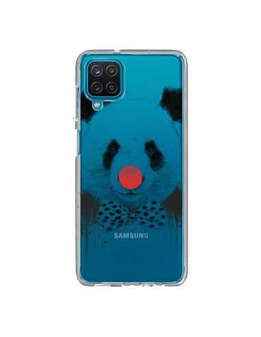 Coque Samsung Galaxy A12 et M12 Clown Panda Transparente - Balazs Solti