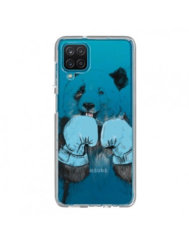 Coque Samsung Galaxy A12 et M12 Winner Panda Gagnant Transparente - Balazs Solti