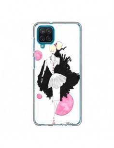 Coque Samsung Galaxy A12 et M12 Demoiselle Femme Fashion...