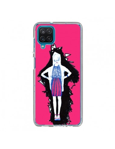 Coque Samsung Galaxy A12 et M12 Lola Femme Fashion Mode Rose - Cécile