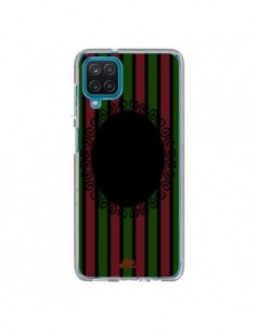 Coque Samsung Galaxy A12 et M12 Camée Squelette Rose -...