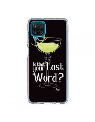 Coque Samsung Galaxy A12 et M12 Is that your Last Word Cocktail Barman - Chapo