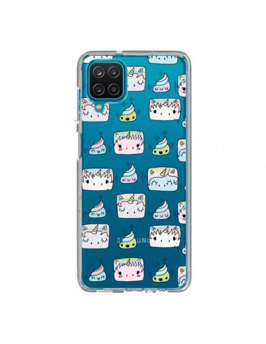 Coque Samsung Galaxy A12 et M12 Licorne Unicorn Cute Swag Transparente - Claudia Ramos